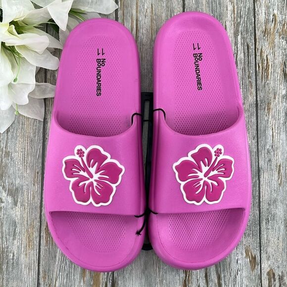 Women's Hawaiian Comfort Slide Sandals Shoes Size 11 - Picture 1 of 10